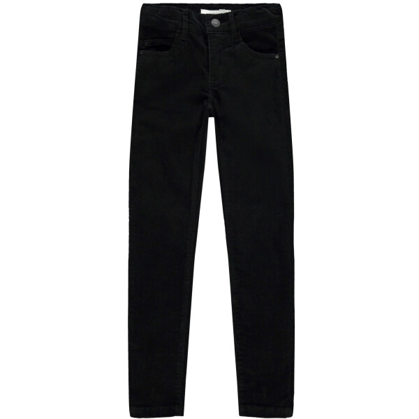 skinny Cordhose, schwarz