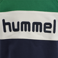 Hummel Sweater, blau/wei&szlig;/gr&uuml;n