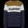 Hummel Sweater, blau/wei&szlig;/curry
