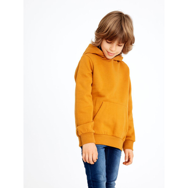 Bio Kapuzenhoodie orange