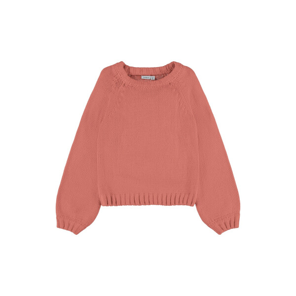 Strick Pullover, koralle