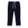 Cordhose mit elastischem Bund und beiger Kordel, dunkelblau