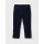Cordhose mit elastischem Bund und beiger Kordel, dunkelblau