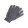 Fingerhandschuhe, dunkelgrau