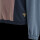 Sweatshirt in mauve mit blauen &Auml;rmeln und Kontrasteins&auml;tzen
