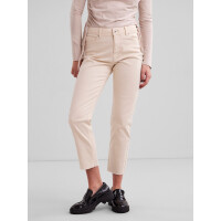 Mom fit high waist, beige