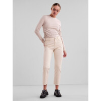 Mom fit high waist, beige