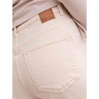 Mom fit high waist, beige