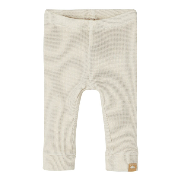 Bio Baby Legging geriffelt, beige