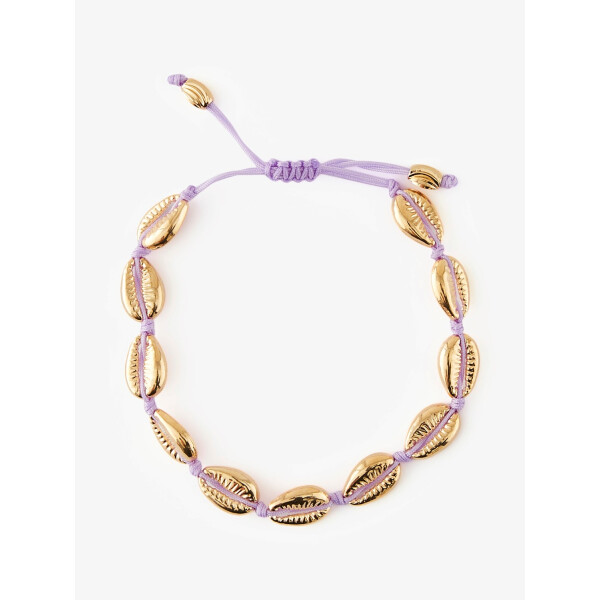 Armband, goldene Muscheln