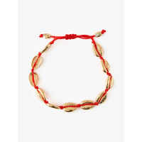 Armband, goldene Muscheln