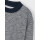 Sweatshirt gestreift, wei&szlig;/dunkelblau