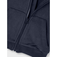 Hoodie Zipperjacke, dunkelblau