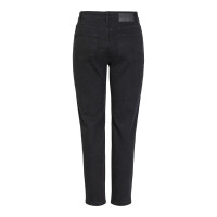 Pieces Mom Jeans, schwarz
