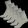 Hummel Socken 5er Pack, grau