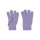 Fingerhandschuhe, lila glitzer