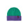 Beanie, gr&uuml;n/lila