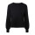 Pieces Feinstrickpullover, schwarz