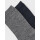 Kids 2er Pack Socken aus Wolle (Merino), schwarz/grau