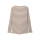 Geripptes Langarmshirt mit Streifen, beige/wei&szlig;