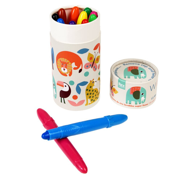 Wild Wonders Silky Crayons