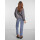 Pieces Fleecepullover, grau