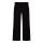 LMTD weite Stoffhose mit Nadelstreifen, schwarz