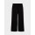 LMTD weite Stoffhose mit Nadelstreifen, schwarz