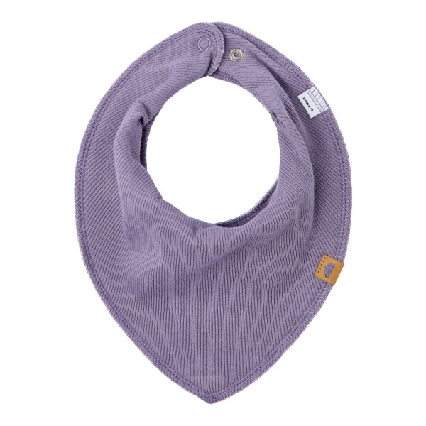 Bio Halstuch Ripp-Optik, purple sage