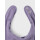 Bio Halstuch Ripp-Optik, purple sage
