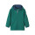 Mini Softshell-Jacke mit blauen Details, dunkelgr&uuml;n