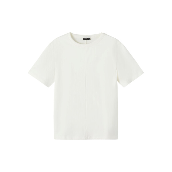 LMTD T-Shirt mit vertikaler Naht, wei&szlig;