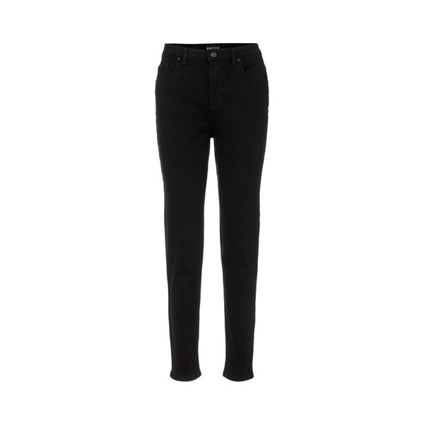 Mom fit Jeans, schwarz