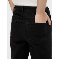 Mom fit Jeans, schwarz