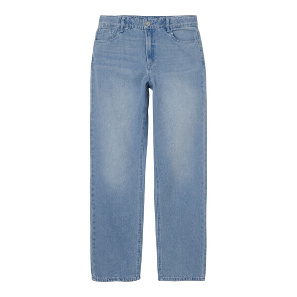 Regular Dad Jeans, hellblau