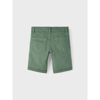 Twill-Shorts, gr&uuml;n
