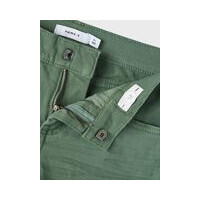 Twill-Shorts, gr&uuml;n