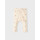 Babylegging mit Strickmuster und Bl&uuml;mchen, peach