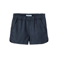 Kids Stoffshorts mit Gummibund, dunkelblau