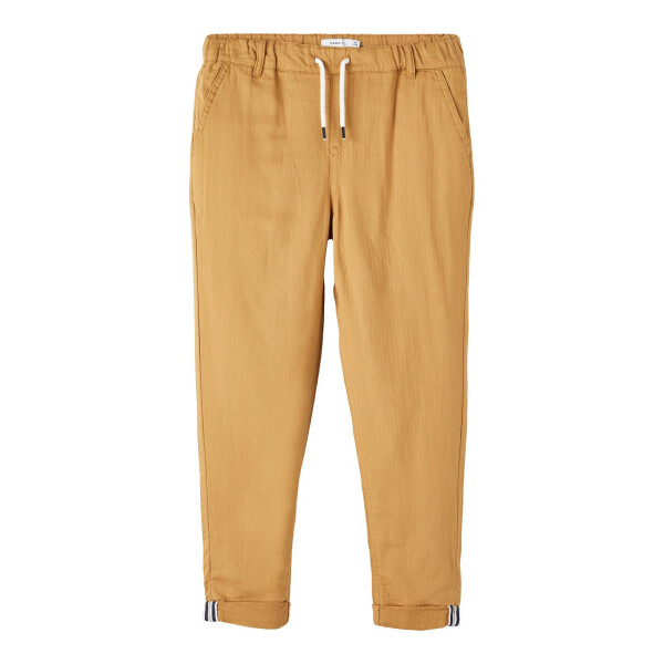 Kids leichte Stoffhose, braun