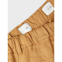 Kids leichte Stoffhose, braun