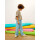 Weite Sommerjeans, hellblau