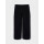 Regular Cargo mit Wide Leg, schwarz