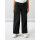 Regular Cargo mit Wide Leg, schwarz