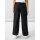 Regular Cargo mit Wide Leg, schwarz
