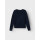 Mini Cardigan aus Feinstrick mit Knopfleiste, dunkelblau