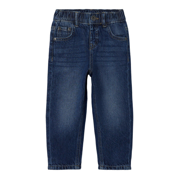 Mini Hose in Jeansoptik und Baggiestyle, dunkelblau