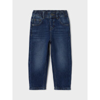 Mini Hose in Jeansoptik und Baggiestyle, dunkelblau