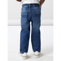 Mini Hose in Jeansoptik und Baggiestyle, dunkelblau