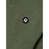 Kids NOOS Sweatshirt mit Patch, olivegr&uuml;n